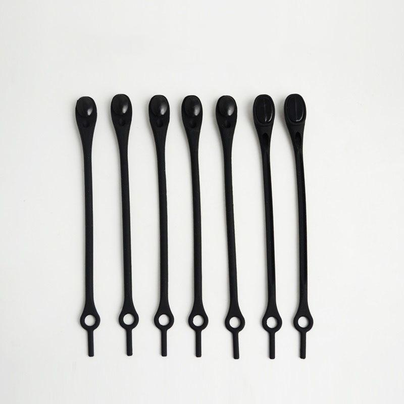Elasticated Flerfärgade Silikonskolisser – One size Suits All