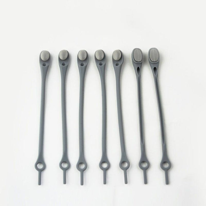 Elasticated Flerfärgade Silikonskolisser – One size Suits All