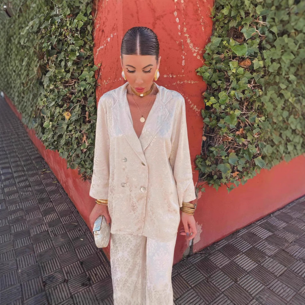 Women Dress Set - Blazer and Vida Trousers