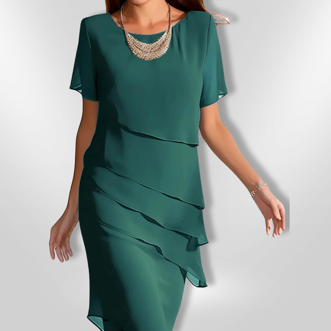 Elegant Chiffonkjole for women – Timeless Party and Wedding