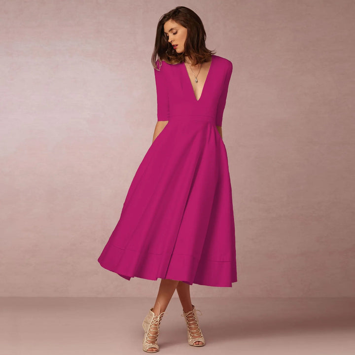 Women Prinsessekjole without Sleeves - Modern and elegant