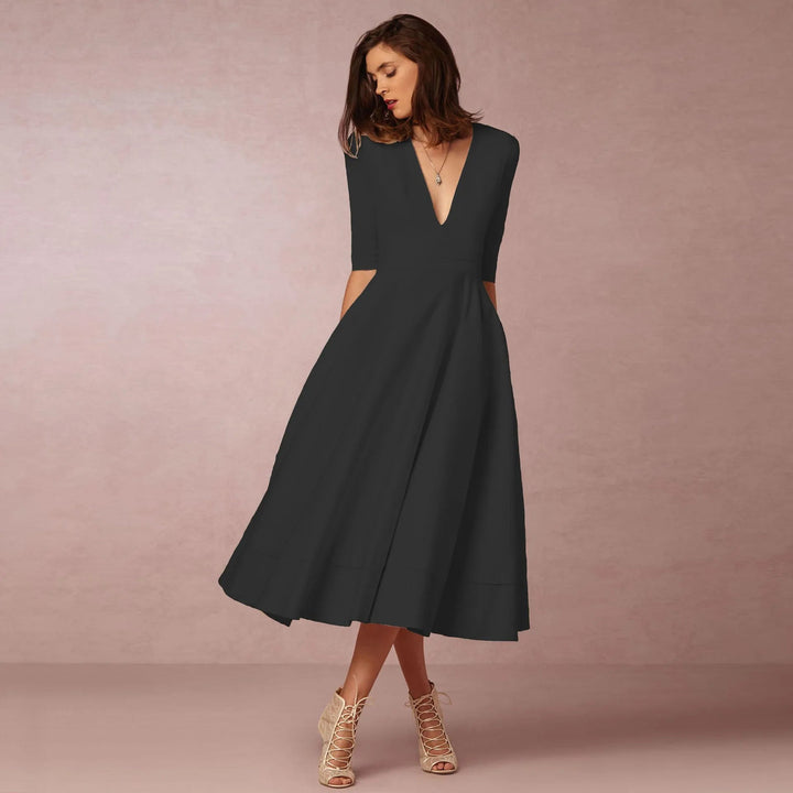 Women Prinsessekjole without Sleeves - Modern and elegant