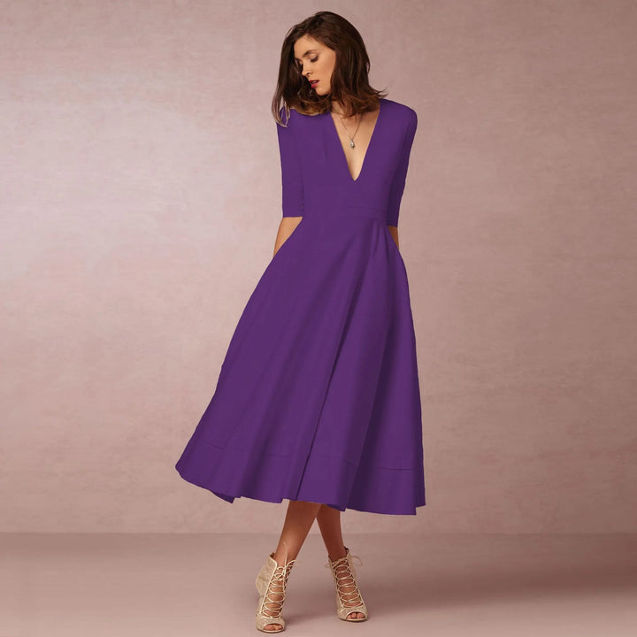 Women Prinsessekjole without Sleeves - Modern and elegant