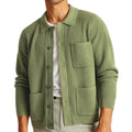 Men's Elegant Knitted Jacket – Perfect Style and Warmth