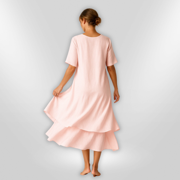 Elegant Woman Robe in Lightweight Cotton for Maximum comfort