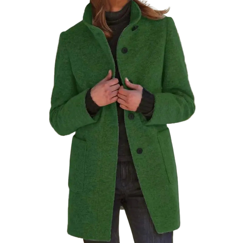 Women vinterkåpe long warm