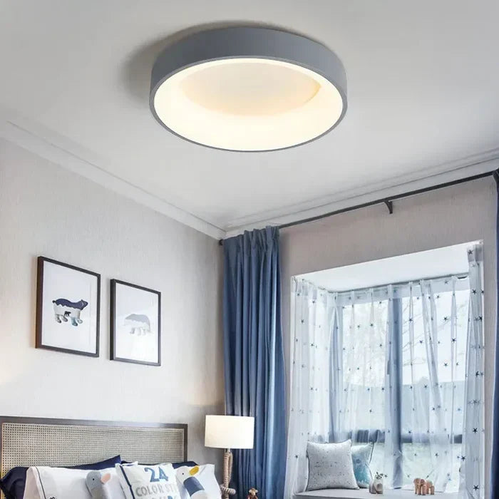 Round LED ceiling lights for a modern and inviting home