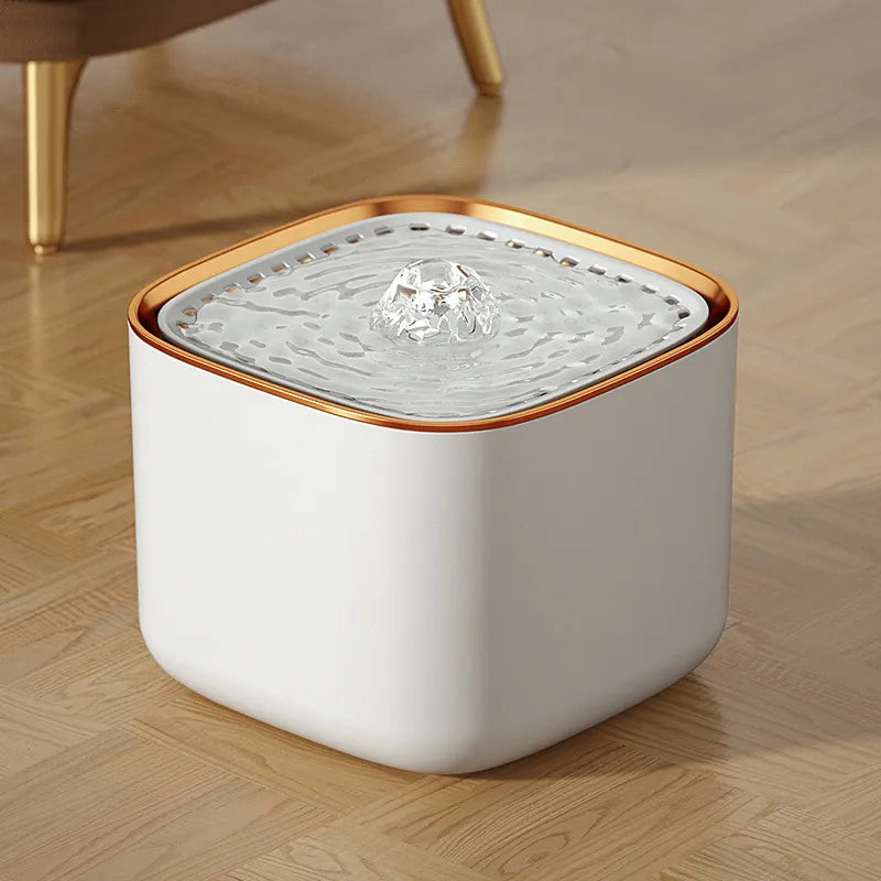 Quiet 3L Pet Water Fountain with Filter and BPA-Free Design