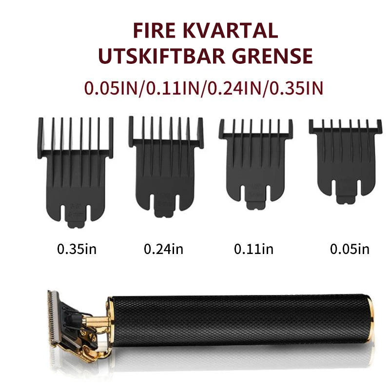 Wireless hair trimmer for men - Precision and style - Waterproof