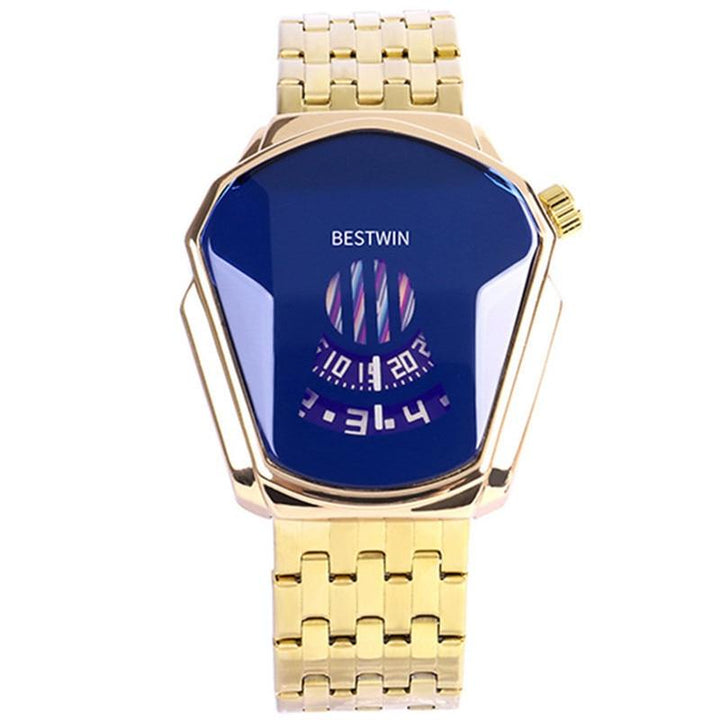 Waterproof quartz wristwatch for men