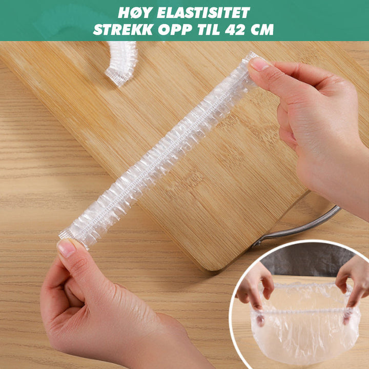 Engangsfat Plastdeksel - Safely | Gjenbrukbart | Versatile