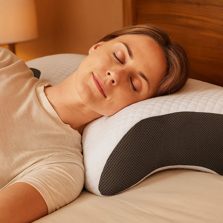 Ergonomic head pillow for deep and avslapp only sleep