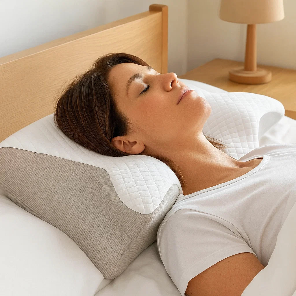 Ergonomic head pillow for deep and avslapp only sleep