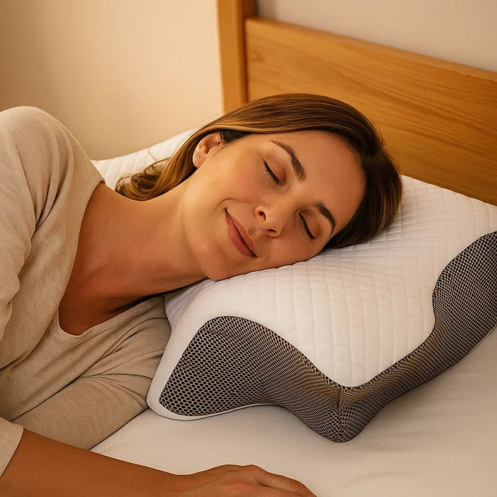 Ergonomic head pillow for deep and avslapp only sleep