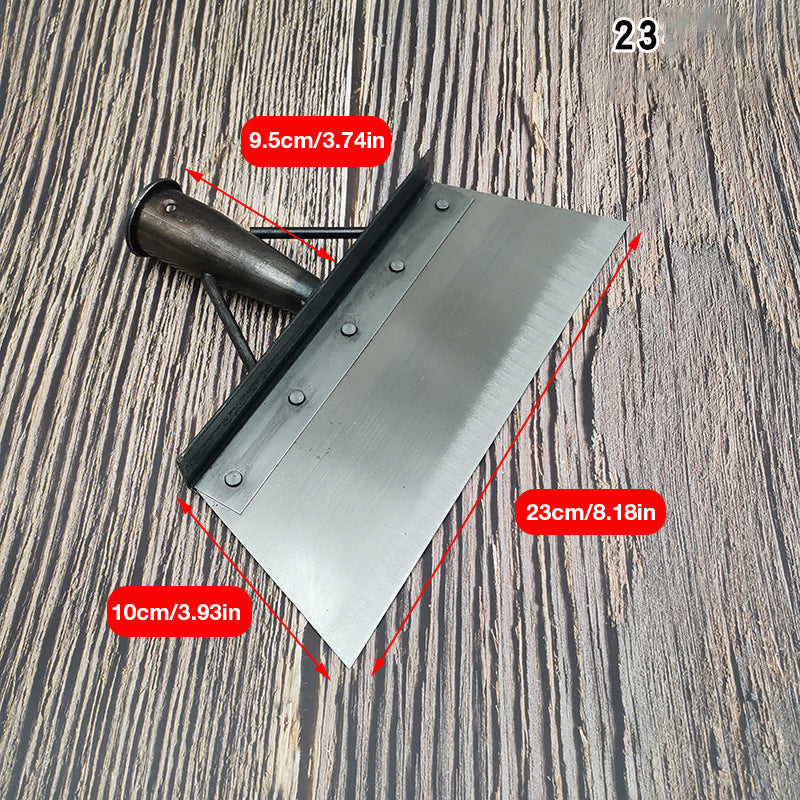 Multifunctional Rengöringsspade in Stainless Steel - Ergonomic Design