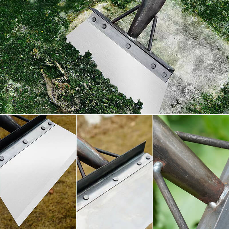 Multifunctional Rengöringsspade in Stainless Steel - Ergonomic Design