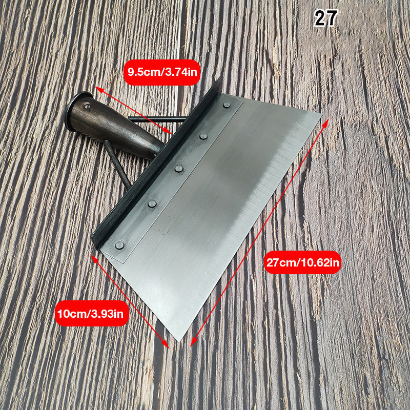 Multifunctional Rengöringsspade in Stainless Steel - Ergonomic Design