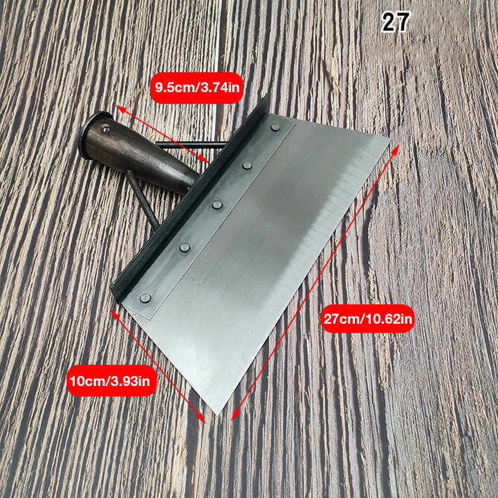 Multifunctional Rengöringsspade in Stainless Steel - Ergonomic Design