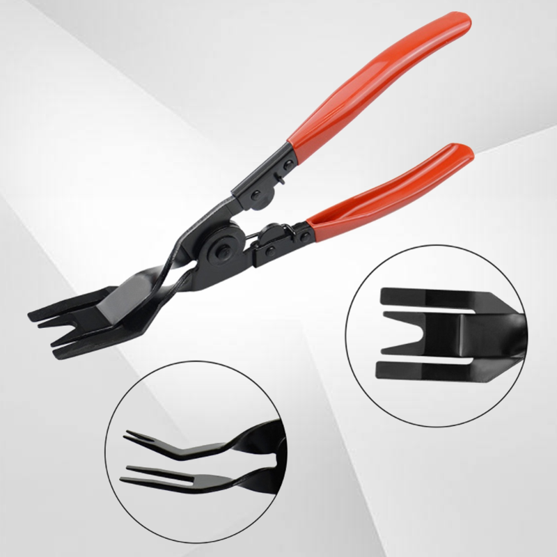 Plastic nail pliers with ergonomic grip - Easy removal
