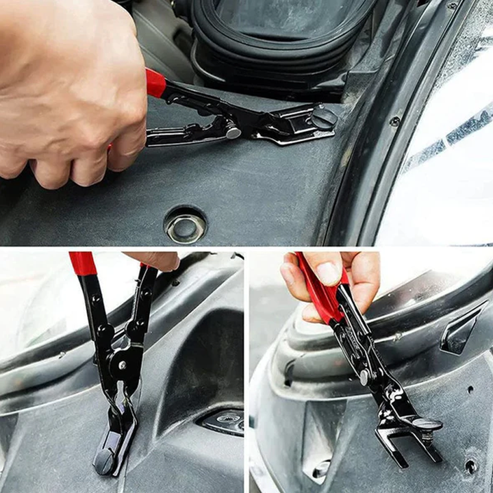 Plastic nail pliers with ergonomic grip - Easy removal