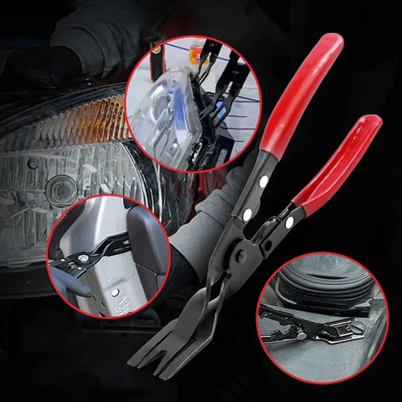 Plastic nail pliers with ergonomic grip - Easy removal