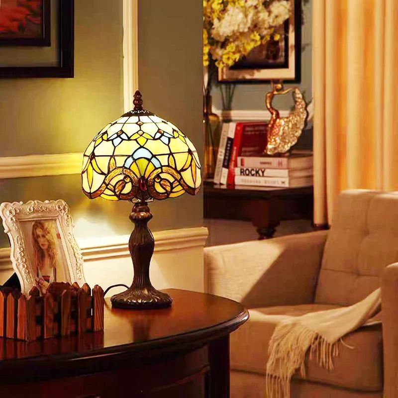 Table Lamp with Colorful Design and Flexible Lighting Settings