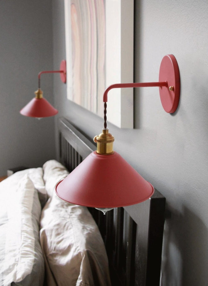Colorful Retro Wall Lamp for Living Room and Bedroom