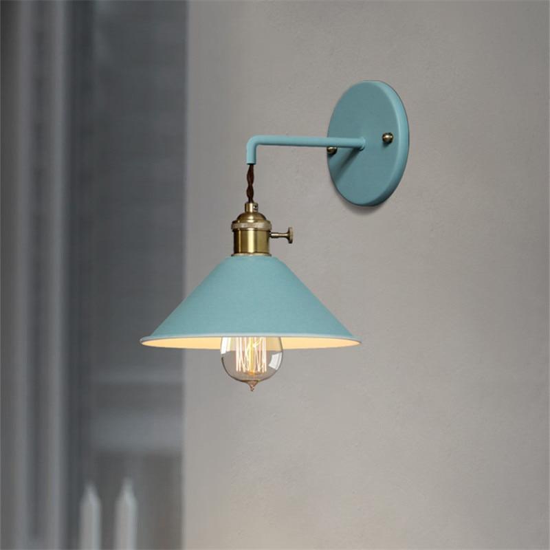 Colorful Retro Wall Lamp for Living Room and Bedroom