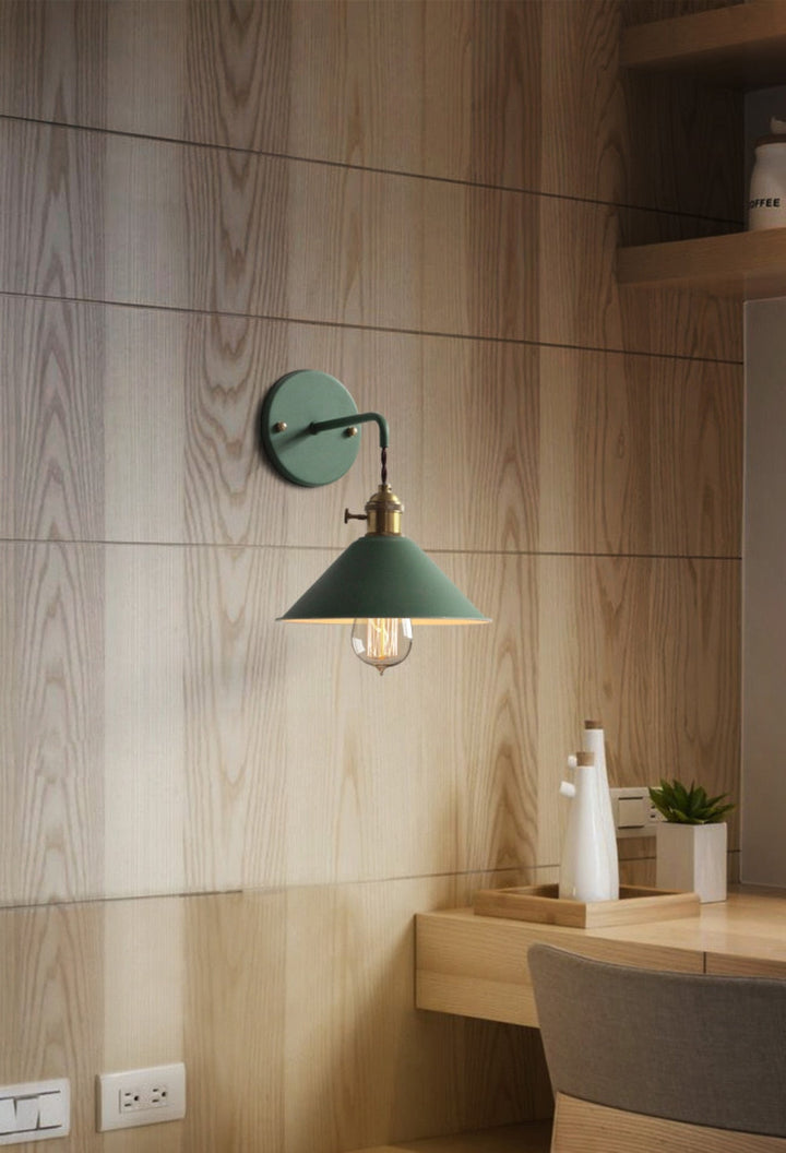 Colorful Retro Wall Lamp for Living Room and Bedroom