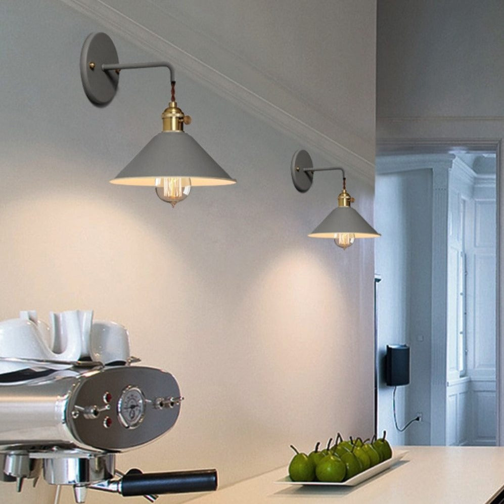 Colorful Retro Wall Lamp for Living Room and Bedroom