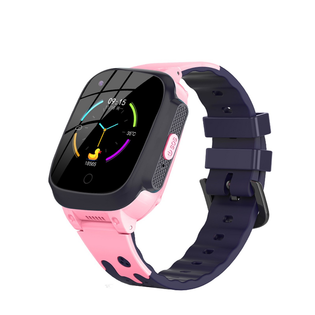 Children one brightly-coloured smart clock with gps and video interview