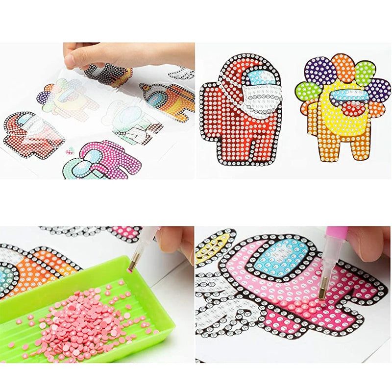 DIY Diamantmaling for children | Creative Malerier | Safe Gift