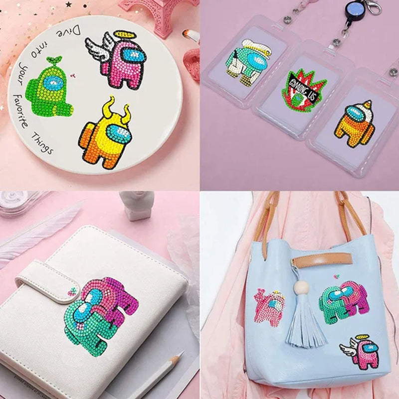 DIY Diamantmaling for children | Creative Malerier | Safe Gift