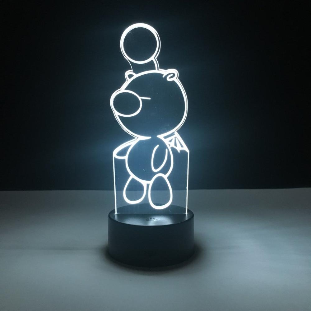 Final Fantasy 3D Table Lamp - Optical Illusjon Night Light