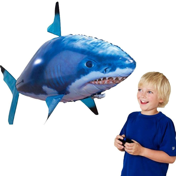 Remote-Controlled Flying Shark Air Swimmer