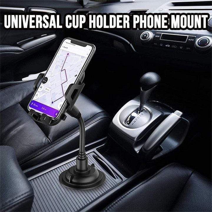 Flexible bilkopp socket with phone fastening - stable &amp; adjustable for car