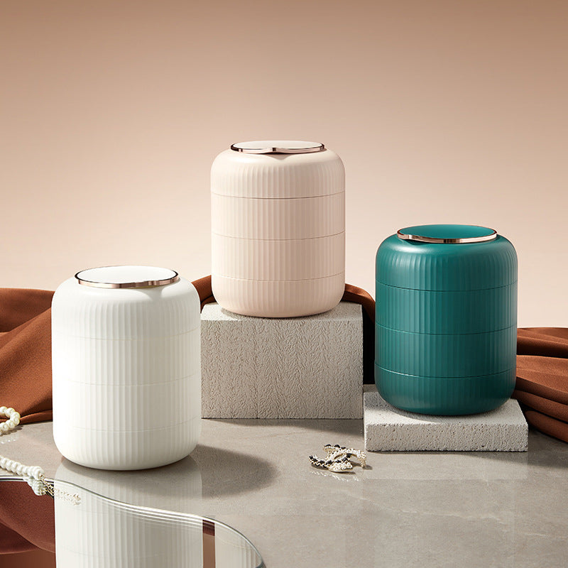 Flerlags Smykkeskrin - Rotating Design | Storage