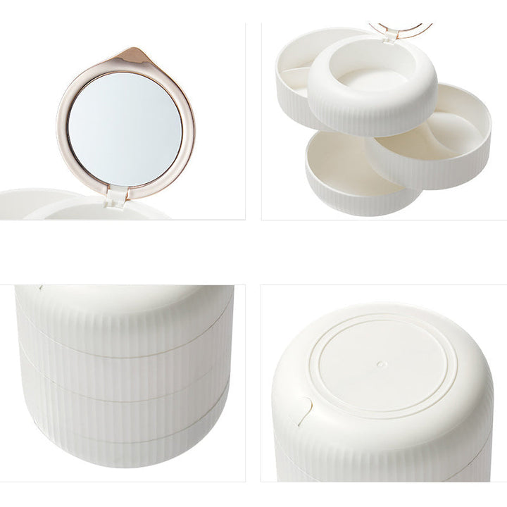 Flerlags Smykkeskrin - Rotating Design | Storage