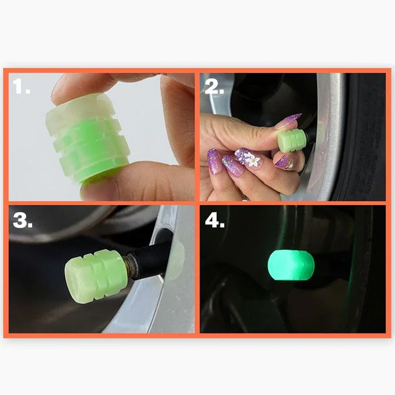 Fluorescerende Dekkventil-Kapper | Universal | Hard-wearing
