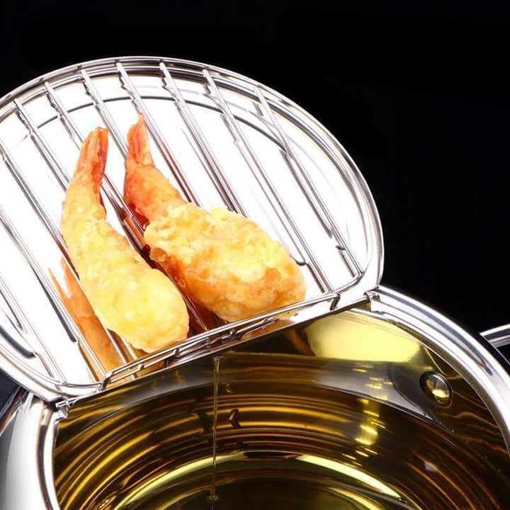Stainless Steel Deep Fryer with Thermostat