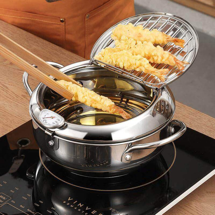 Stainless Steel Deep Fryer with Thermostat