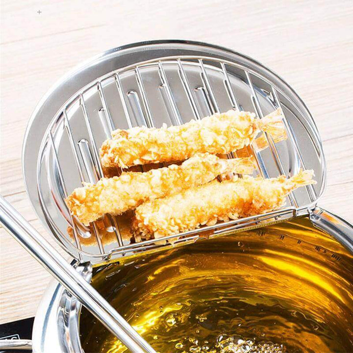 Stainless Steel Deep Fryer with Thermostat