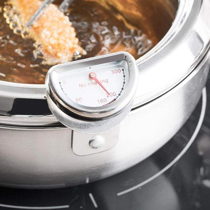 Stainless Steel Deep Fryer with Thermostat
