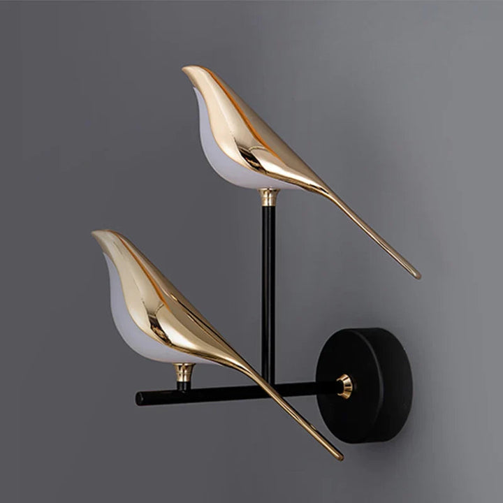 Wall Lamp with Unique Bird Design for Living Room and Optimal Lighting