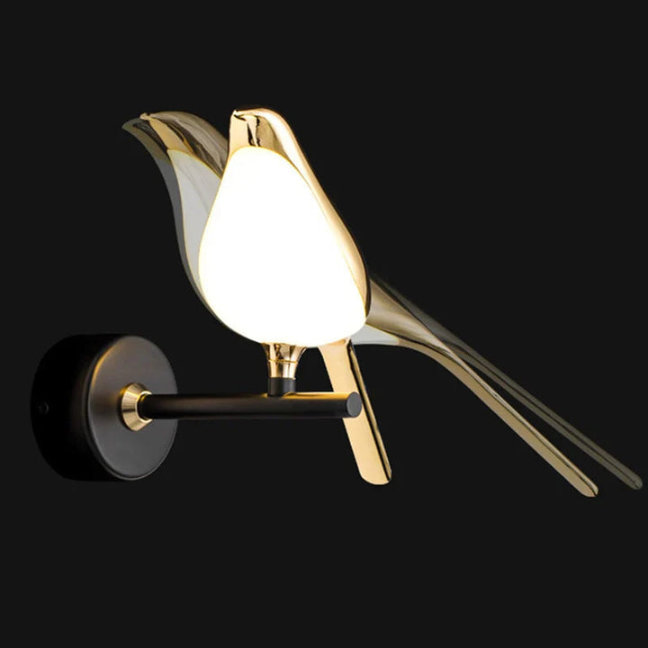 Wall Lamp with Unique Bird Design for Living Room and Optimal Lighting