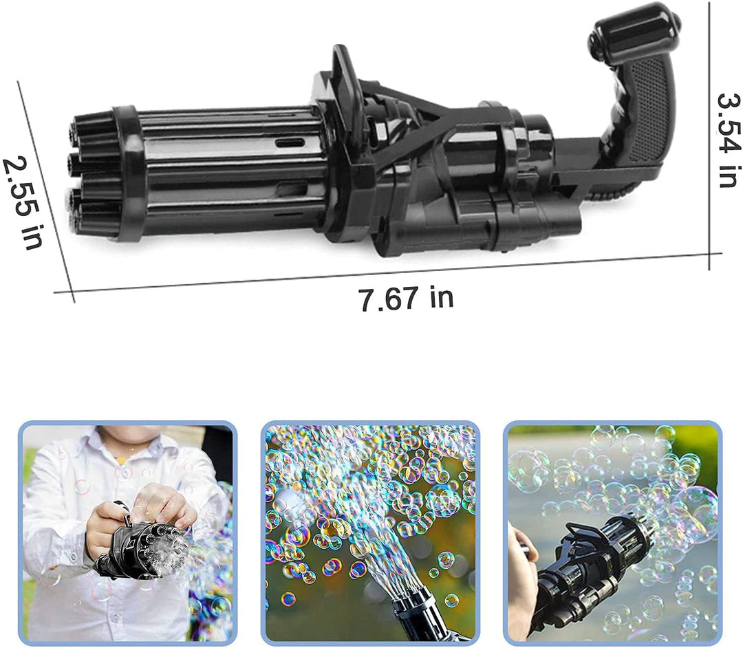 Gatling Bubble Gun for Kids