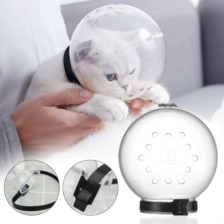 Protective Cat Grooming Helmet – Helps Prevent Bites