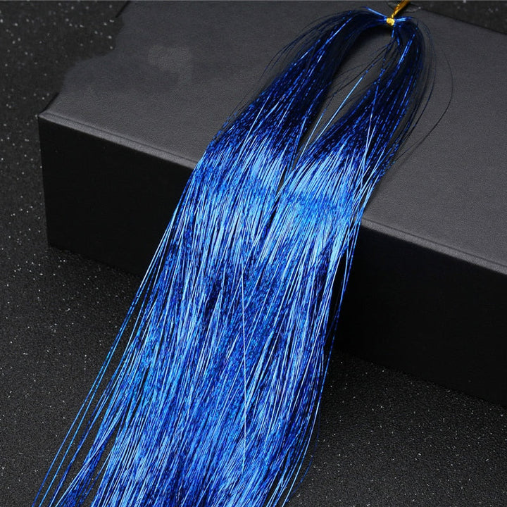 Sparkling Tinsel Hair Extension for Relaxed Style