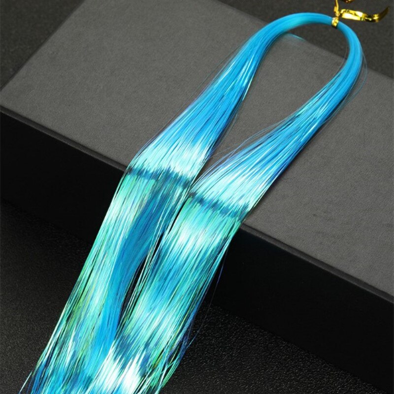 Sparkling Tinsel Hair Extension for Relaxed Style
