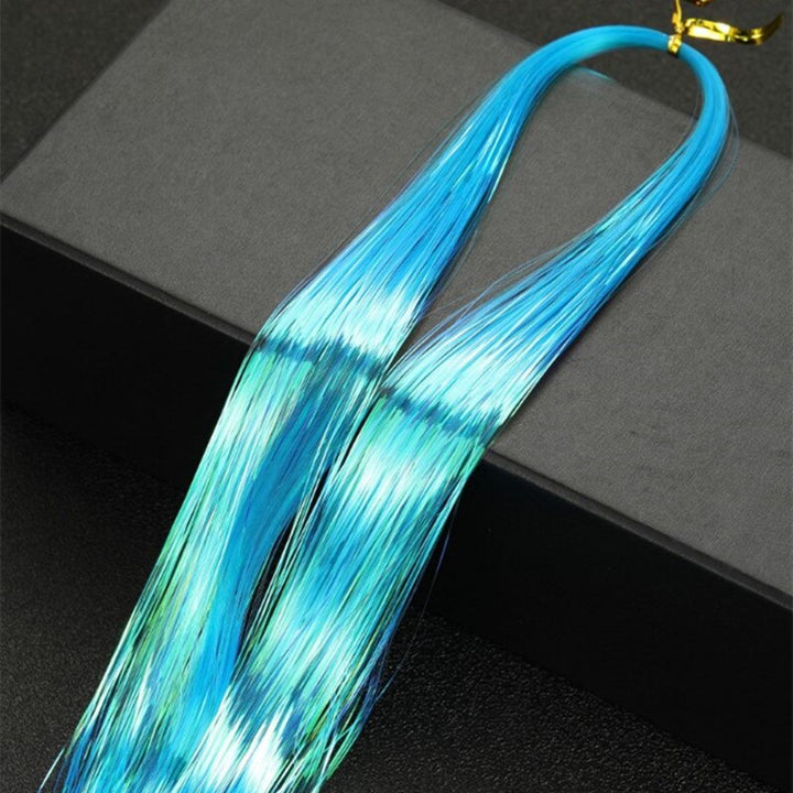 Sparkling Tinsel Hair Extension for Relaxed Style